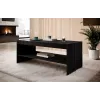 PAFOS bank / tafel 120x60x50 cm zwart mat
