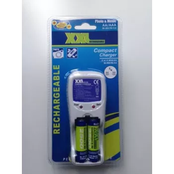 Batterijlader 2 of 4 AAA/AA inclusief 2x AA