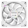 Montech RX120 PWM computerbehuizing-ventilator 12 cm wit 3 st.