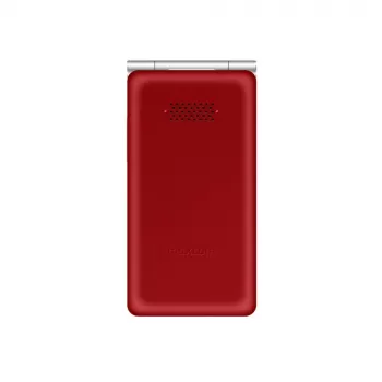 Featurephone MAXCOM MaxCom Comfort MM835 clamshell, dual-sim, 3,5 inch (8,89 cm) 320x480, 1400 mAh, rood