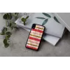 Smartphonehoesje iKins voor iPhone XR — short cake-design, zwart