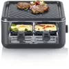 Severin RG 2360 raclettegrill 4 personen 800 W zwart