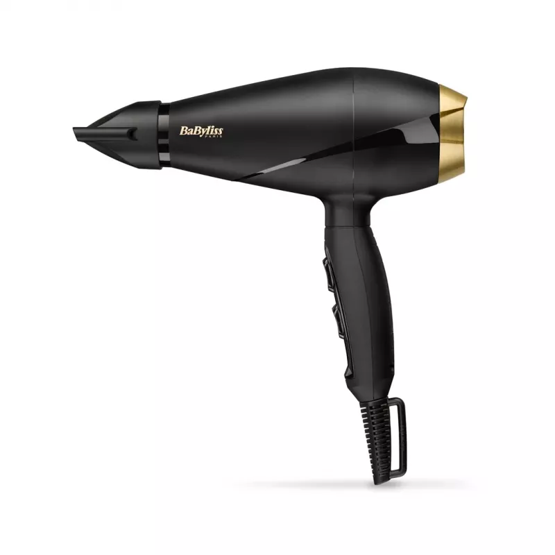 BaByliss 6704E haardroger 2000 W zwart, goud