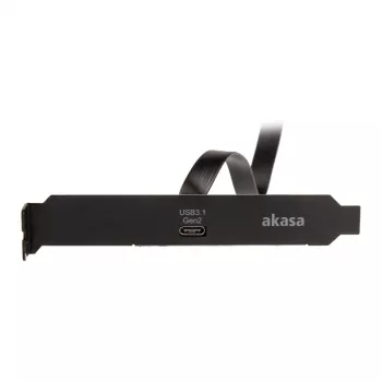 USB-kabel Akasa AK-CBUB37-50BK 0,5m USB 3.2 Gen 2 zwart
