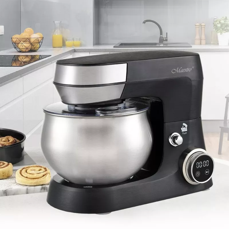 Feel-Maestro MR-558 planetaire mixer met 5 l kom, 2000 W zwart