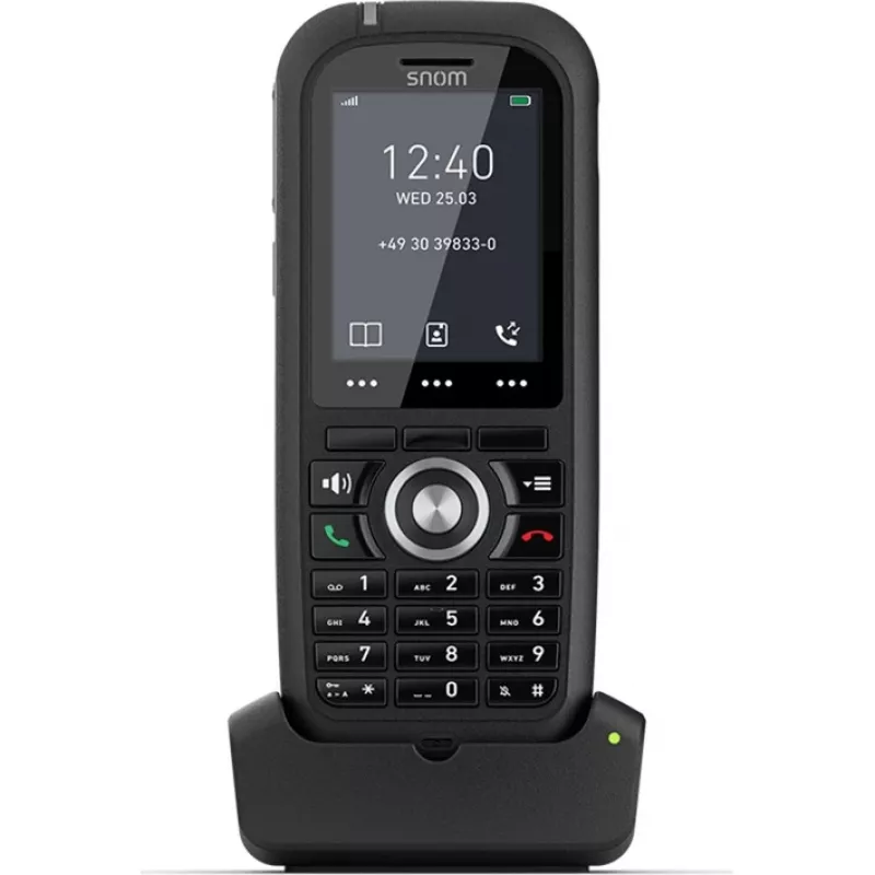 Snom M80 DECT-telefoonhoorn met nummerweergave zwart