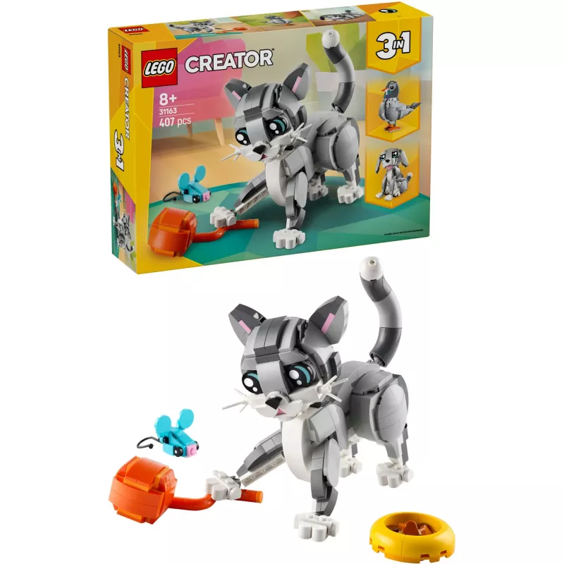 LEGO CREATOR 3 IN 1 31163 Speelse kat