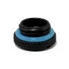 XSPC Plug V2 G1/4 inch Ag - 10-pack, mat zwart