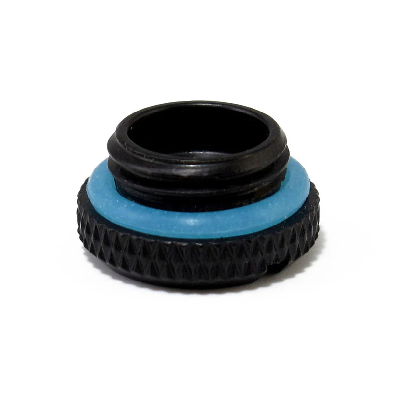 XSPC Plug V2 G1/4 inch Ag - 10-pack, mat zwart