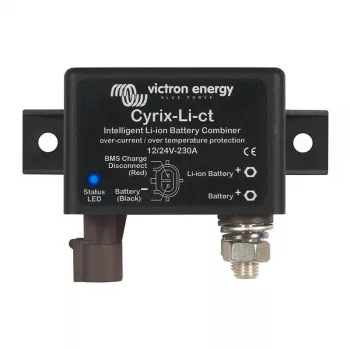 Combinator Cyrix-Li-ct 12/24V 230A — accu-combinator voor 12V- en 24V-systemen