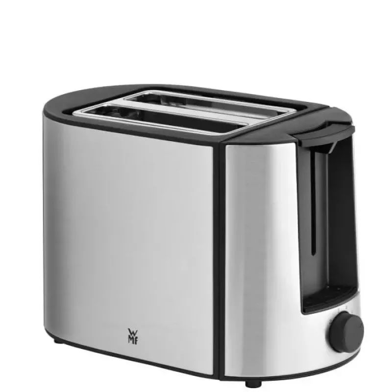 Broodrooster WMF Bueno Pro 6 — 2-snijds, 870 W, zilver/zwart