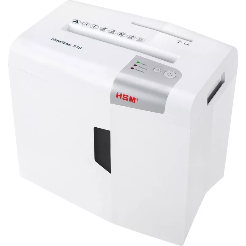 HSM shredstar S10 papiervernietiger, 6 mm + apart CD-snijmechanisme