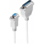 Seriële kabel ShiverPeaks BS78065-5 grijs 5m DB-9 DB-25