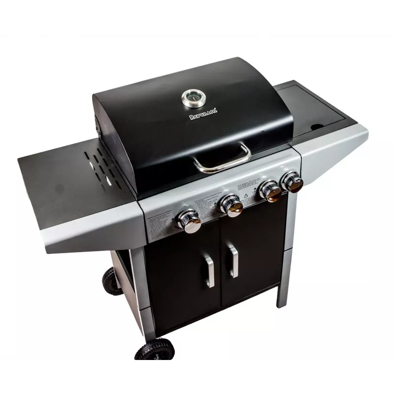 Gasbarbecue Ravanson GO-3 — compacte gasbarbecue, model GO-3