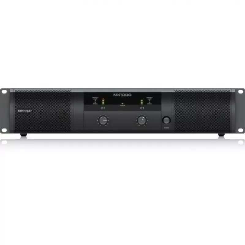Behringer NX1000 audioversterker performance/podium zwart
