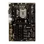 Moederbord BIOSTAR TB360-BTC PRO 2.0 ATX Intel B360, LGA 1151, 2x DIMM DDR4 tot 32GB, 11x PCIe x1 + 1x PCIe x16, M.2, SATA III, USB-A