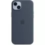Silicone Case Cover Apple iPhone 14 Plus MagSafe stormblauw