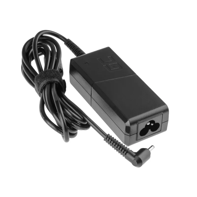 Green Cell PRO AD61P laptopadapter voor Asus ZenBook, voor binnengebruik, 45 W, 19 V 2,37 A, 3,0-1,1 mm connector, zwart
