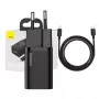 Baseus Super Si snellader 1C 20W met USB-C-kabel voor Lightning 1m (zwart)