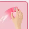 XXL-bureaubladmat voor muis en toetsenbord, roze