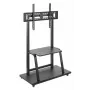 Gembird TVS-100F-01 vloerstandaard voor displays 2,54 m (100) zwart