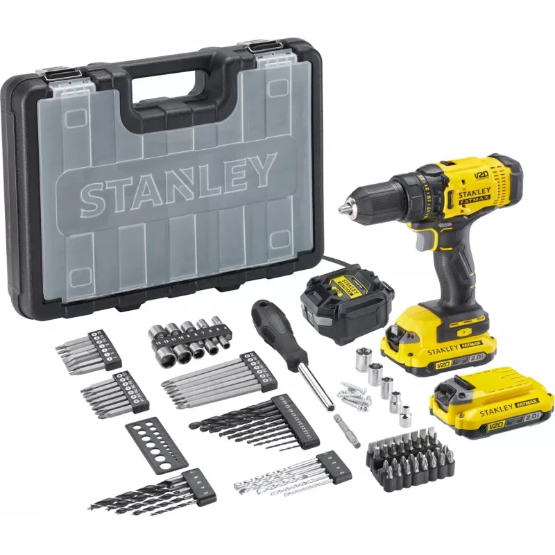 STANLEY SFMCD700D2A-QW 20V boorschroevendraaier