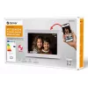 Denver PFF-1012 digitaal fotolijstje wit 25,6 cm (10.1) touchscreen Wi-Fi