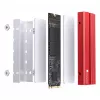 M.2 SSD-koeler Jonsbo M.2-6 RED 2280 passief koellichaam voor 2280 NVMe/SATA-schijven