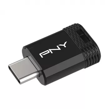 USB-stick PNY Elite-X 128 GB USB Type-C 3.2 Gen 1 (3.1 Gen 1) zwart