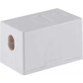 Netwerkadapter ShiverPeaks 08-10115 keystone-aansluitdoos, wit