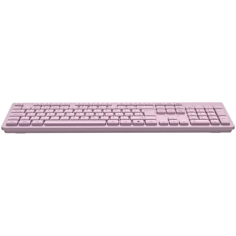 Draadloos toetsenbord CANYON HKB-W01 — compact roze ontwerp, UK/US-toetsen