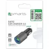 Mobiele oplader 4smarts 464458 zwart grijs auto