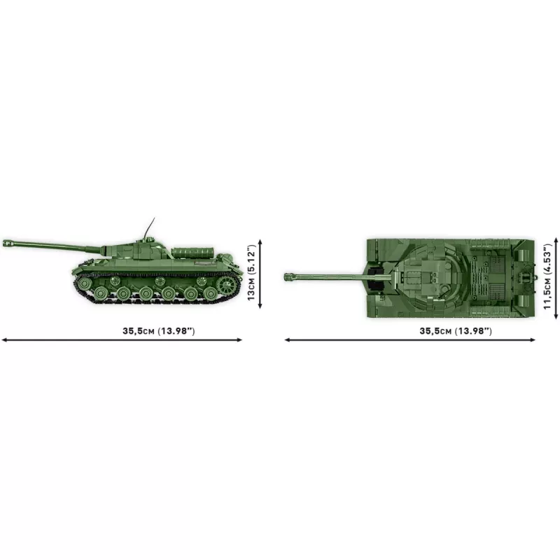 COBI Historical Collection WWII Is-3 Sovjet zware tank