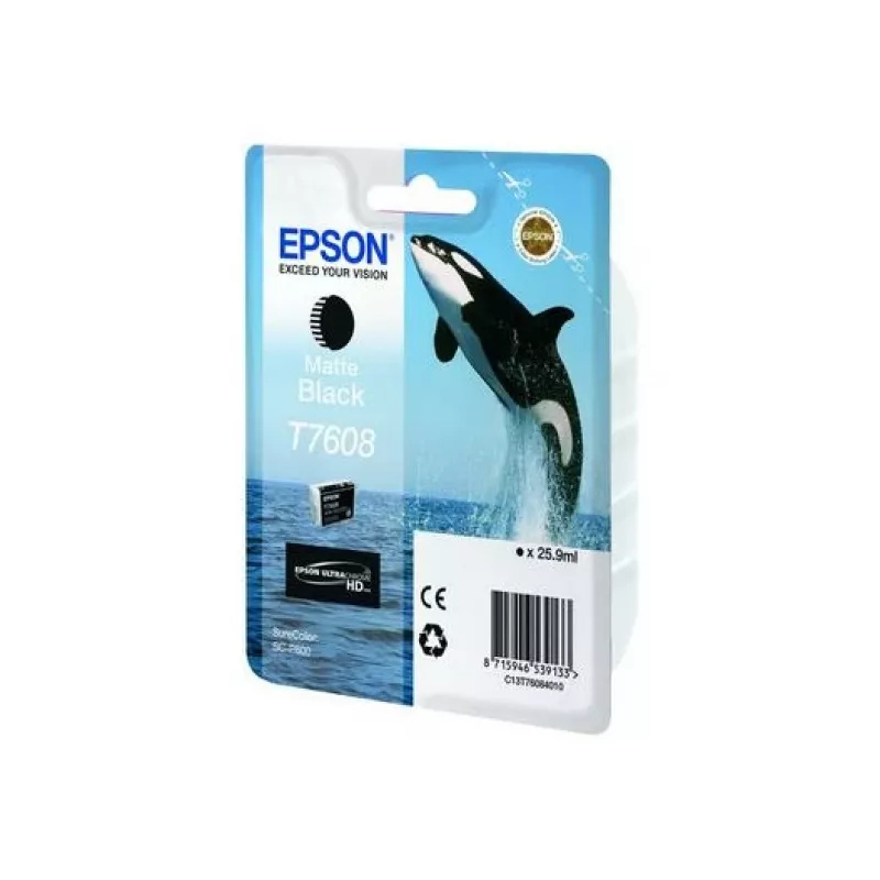 Epson C13T76084N10 inktpatroon 1 st. origineel matzwart