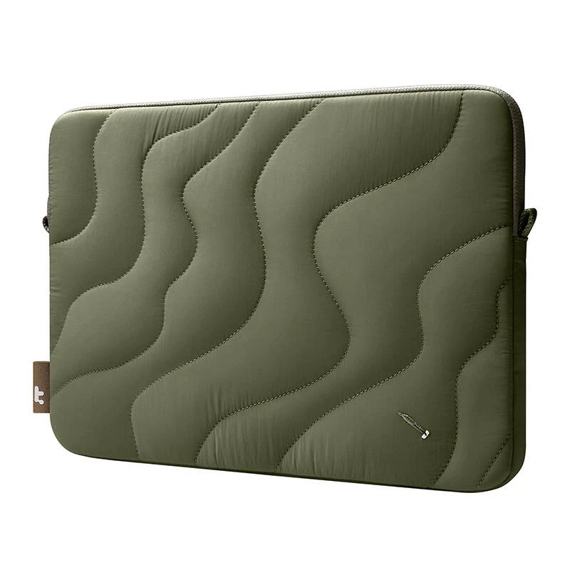 Laptophoes Tomtoc Terra-A27 voor 14 inch laptops, groen, model TMT186