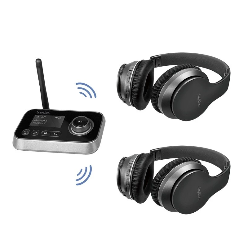LogiLink BT0062 Bluetooth audiotransmitter/ontvanger BT 5.0 10 m bereik