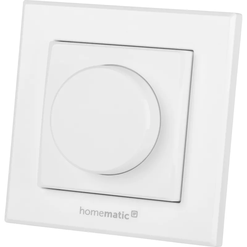 Lichtschakelaar Homematic IP HMIP-WRCR draai wit 55x55x27 mm