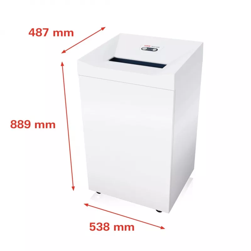 HSM Pure 630 Papiervernietiger, 130 l, 3,9 mm