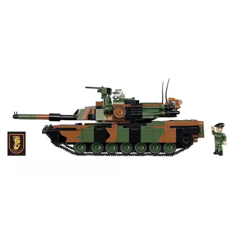 Constructieset Cobi M1A2 SEPV3 Abrams model met 1.065 bouwstenen