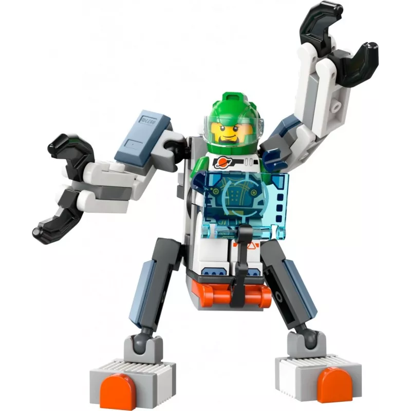 Constructiespeelgoed LEGO City ruimteverkenning-mech 30694 met beweegbare armen en benen