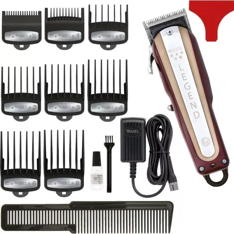 WAHL Cordless Legend Burgundy, Silver lithium-ion (Li-Ion)