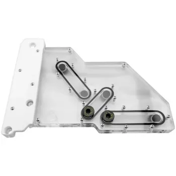 Singularity Computers Spectre 2.0 Elite Kit Side Distro Plate - wit