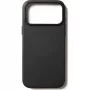 Mujjo Full Leather Case hoes voor iPhone 17 Pro Max zwart