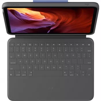Logitech 920-011200 mobiel toetsenbord QWERTZ Duits Smart Connector grafiet