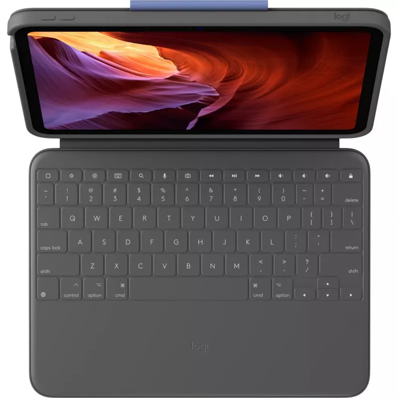 Logitech 920-011200 mobiel toetsenbord QWERTZ Duits Smart Connector grafiet