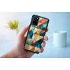 Hoes iKins voor Samsung Galaxy S20+ Mosaic zwart