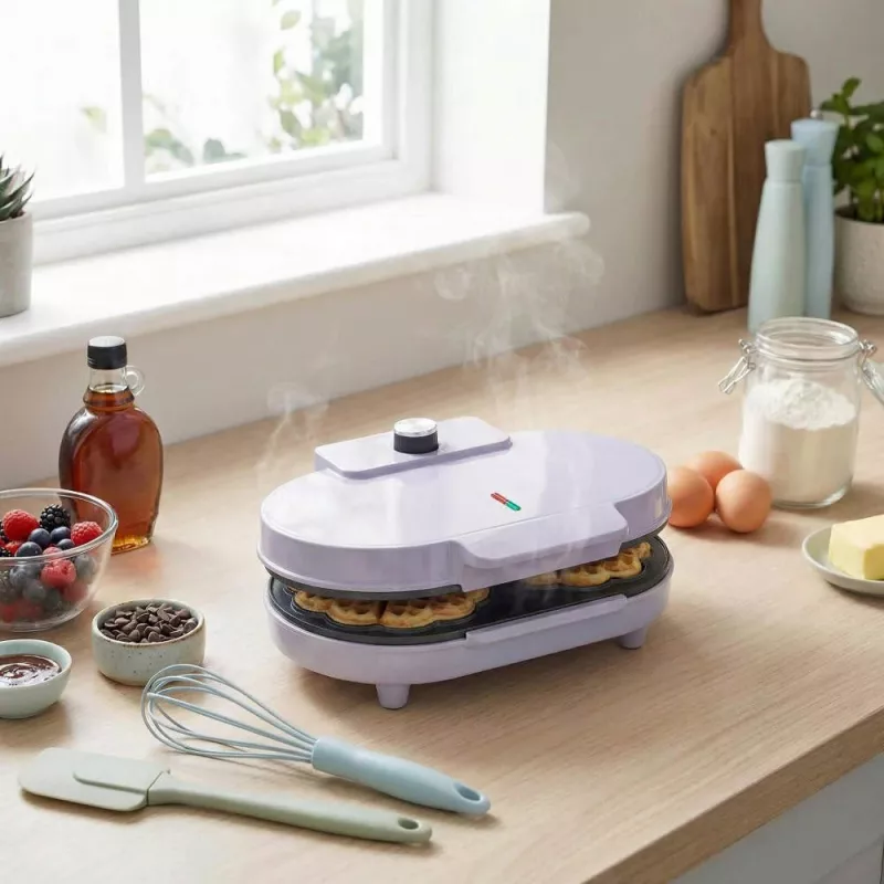 Giles & Posner EK6700GSPPVDE dubbelhart-wafelijzer