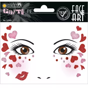 Decoratieve sticker HERMA 15309 roze rood 1 stuk