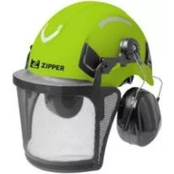 Veiligheidshelm Zipper ZI-FHPROFI zwart lichtgroen unisex 53-64 cm