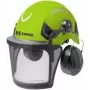 Veiligheidshelm Zipper ZI-FHPROFI zwart lichtgroen unisex 53-64 cm